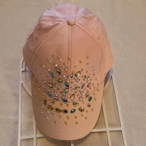Embellished Pink Cap